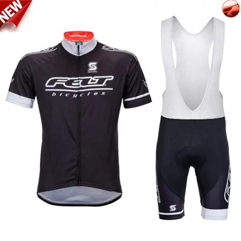 jersey bib shorts Войлок мужской летний комплект с коротким рукавом Велоспорт Джерси одежда дышащий Майо команда Велосипедная одежда полиэстеровый велосипедный - Цвет: jersey bib shorts