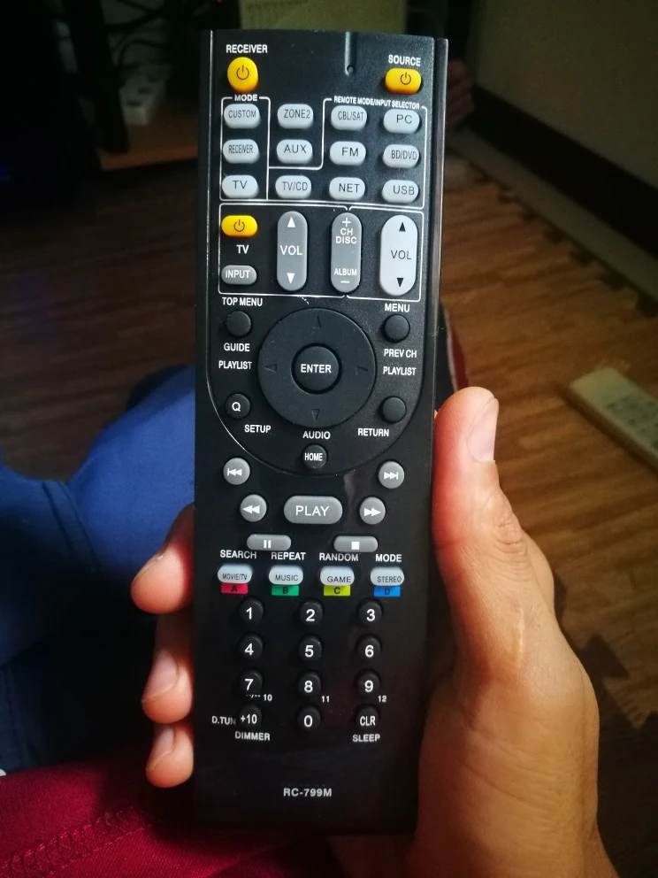 Замена av приемник передатчика дистанционного Управление Для Onkyo RC 710M 737M 736M 735M