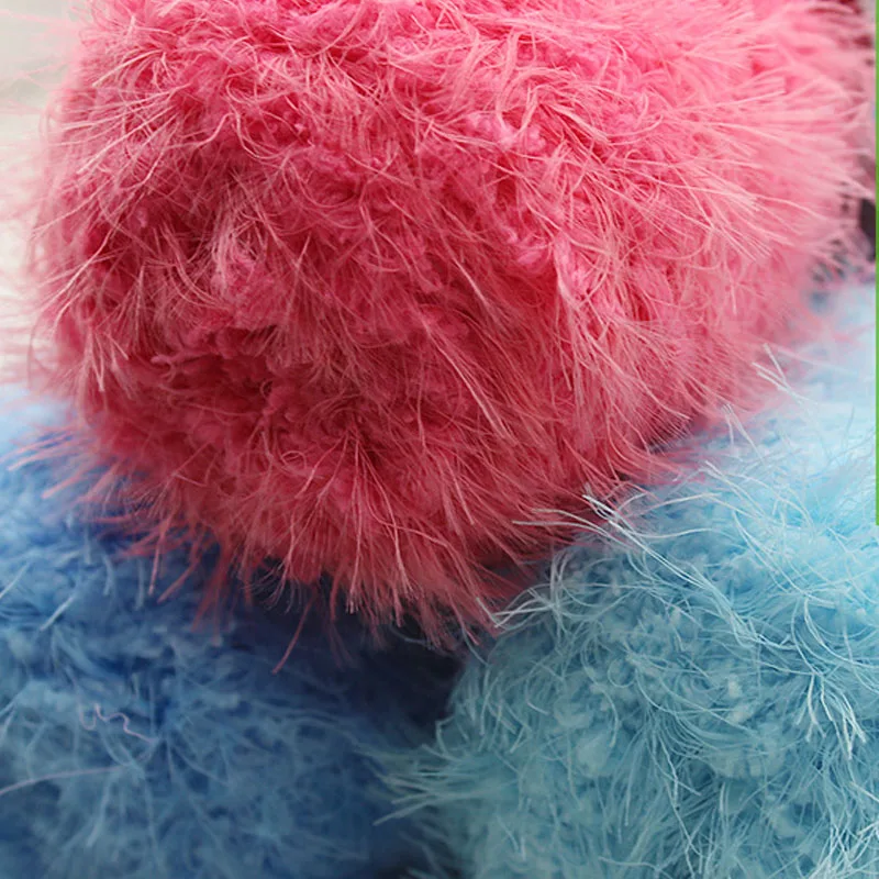 500 г/пакет кашемировая Коралловая норковая пряжа из шерсти Феникс плюшевая