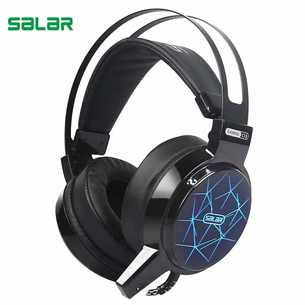 Игровая гарнитура Salar C13 с глубокими басами игровая компьютерные наушники