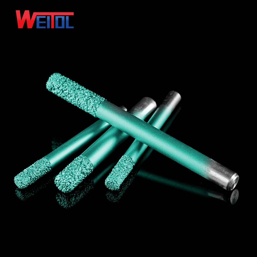 Weitol 6/8/12 мм пайки камень Биты для гравировки мрамора гранита фрезы для контурной обработки для станка с ЧПУ гравировальный станок для украшения тортов