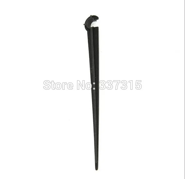 

Free shipping 30pcs Drip Stake Hooks over 4/7mm pipe to locate in pot or basket garden irrigation system