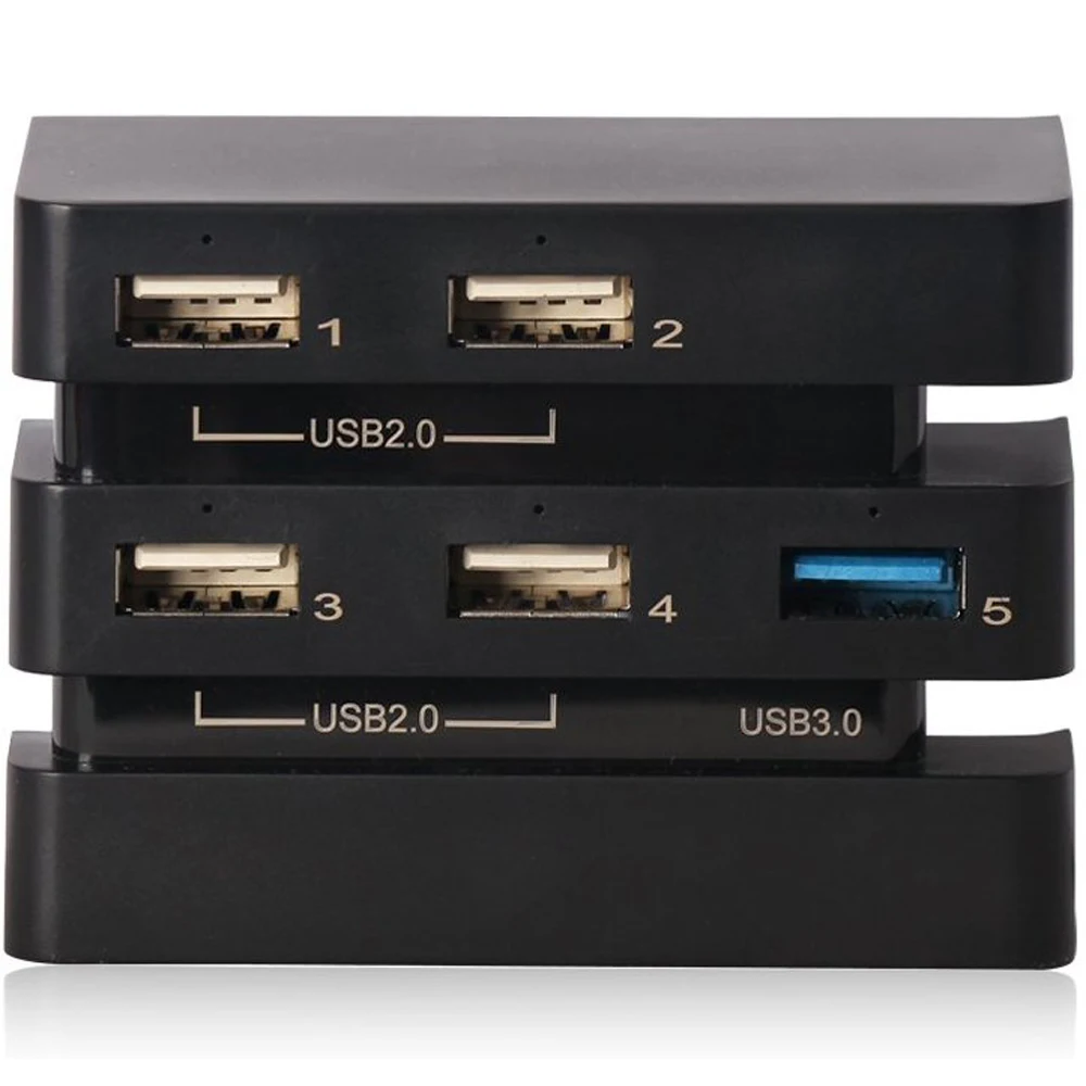 PS4 Pro 5 USB портов концентратор 3 0 2 высокоскоростной расширения зарядное устройство