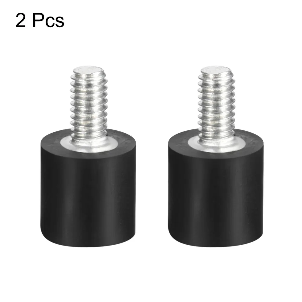 

Uxcell 2PCS 19Sizes Rubber Mounts M4/5Male Female Vibration Isolators Shock Absorber or Replaces Anti Vibration Pads Base Block