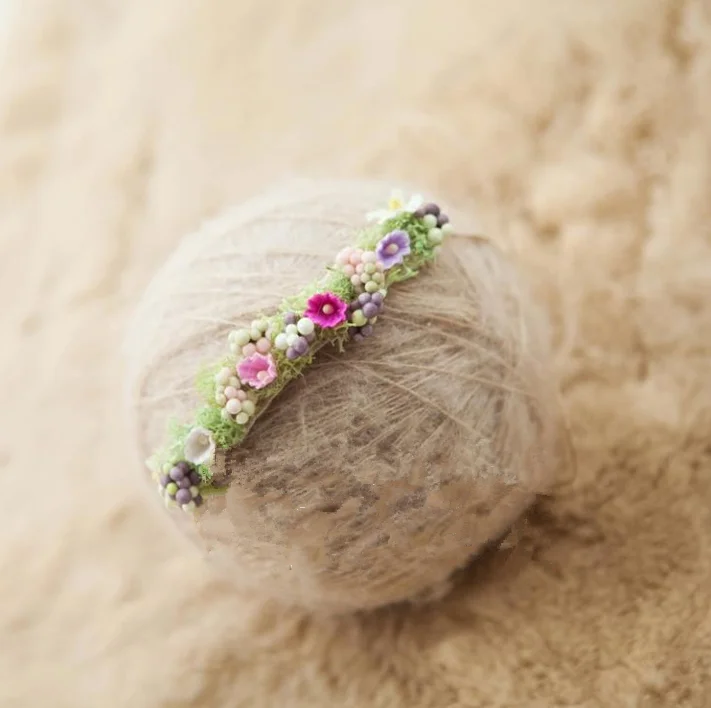 Повязка на голову для фотосъемки новорожденных головной убор с полной луной