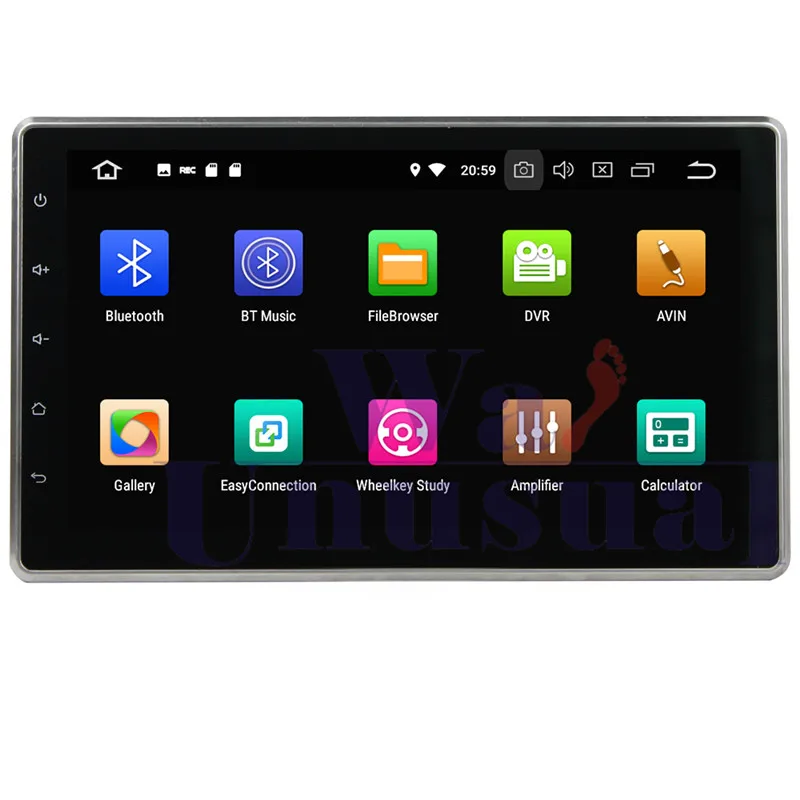 Wanuary Android 9 0 4G RAM Автомобильный GPS навигатор 10 1 дюймов для универсального без DVD