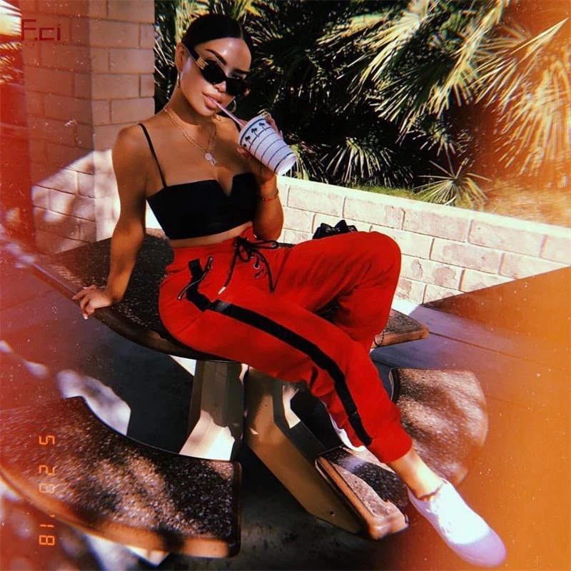 Осенний Женский сексуальный красный короткое худи комплект с длинным рукавом