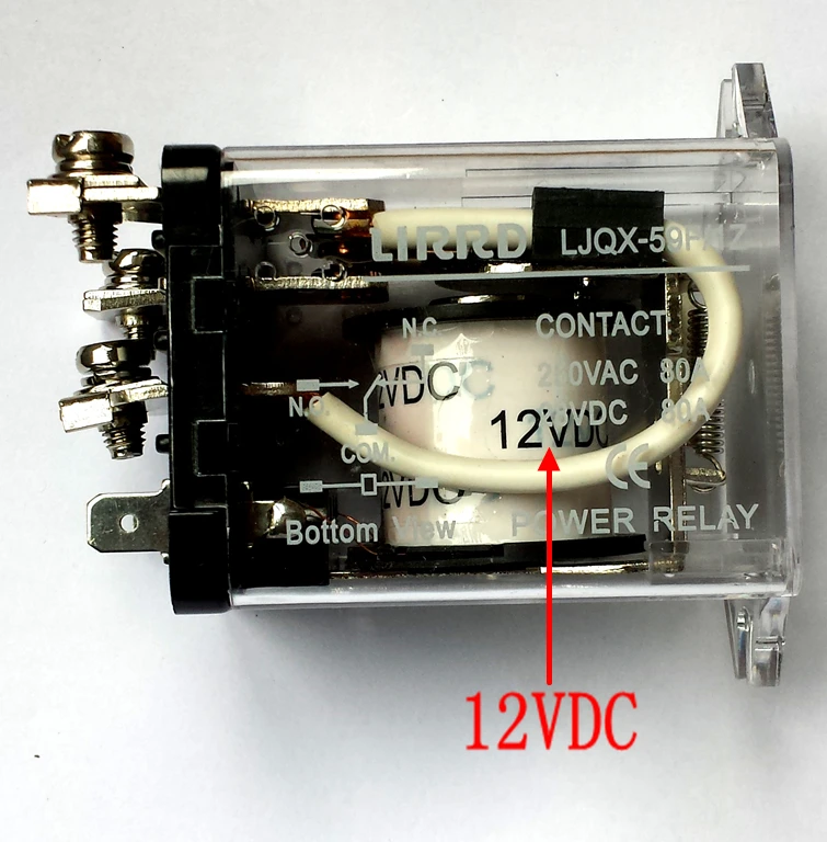 JQX 59F/1Z высокая сила тока 80A WJ182 реле 80F 12 V 24 220 V|Запчасти для кондиционера| |