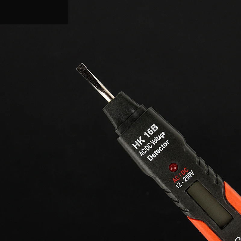 AC/DC 12V~ 250V вольтметр тестер Индикатор напряжения звуковая сигнализация автоматическое отключение напряжения измерители тестеры Карандаш Мини зонд наконечник