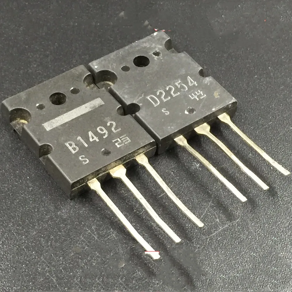 2 пары 2SB1492 2SD2254 B1492 D2254 сопряженная звуковая трубка усилителя|Пульты ДУ| |