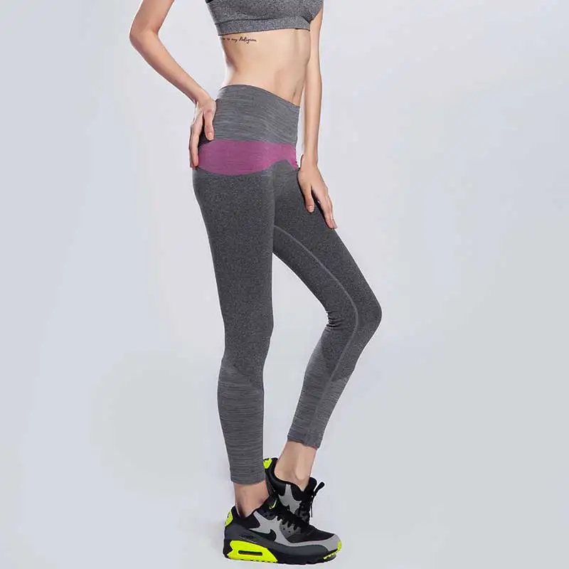 Женские спортивные колготки штаны для йоги леггинсы бега занятий спортом