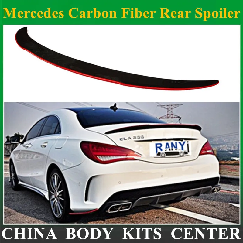 2013 UP для Mercedes задний спойлер из углеродного волокна CLA Class W117 CLA180 CLA200 CLA250 CLA45 AMG с