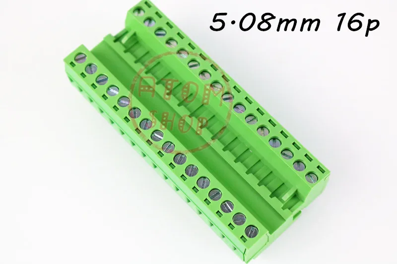 Феникс терминал IC 2 5 ST air master plug 2EDGRK 08 мм 16p 1 шт. Без припоя|phoenix terminal|terminal plugsolder terminal