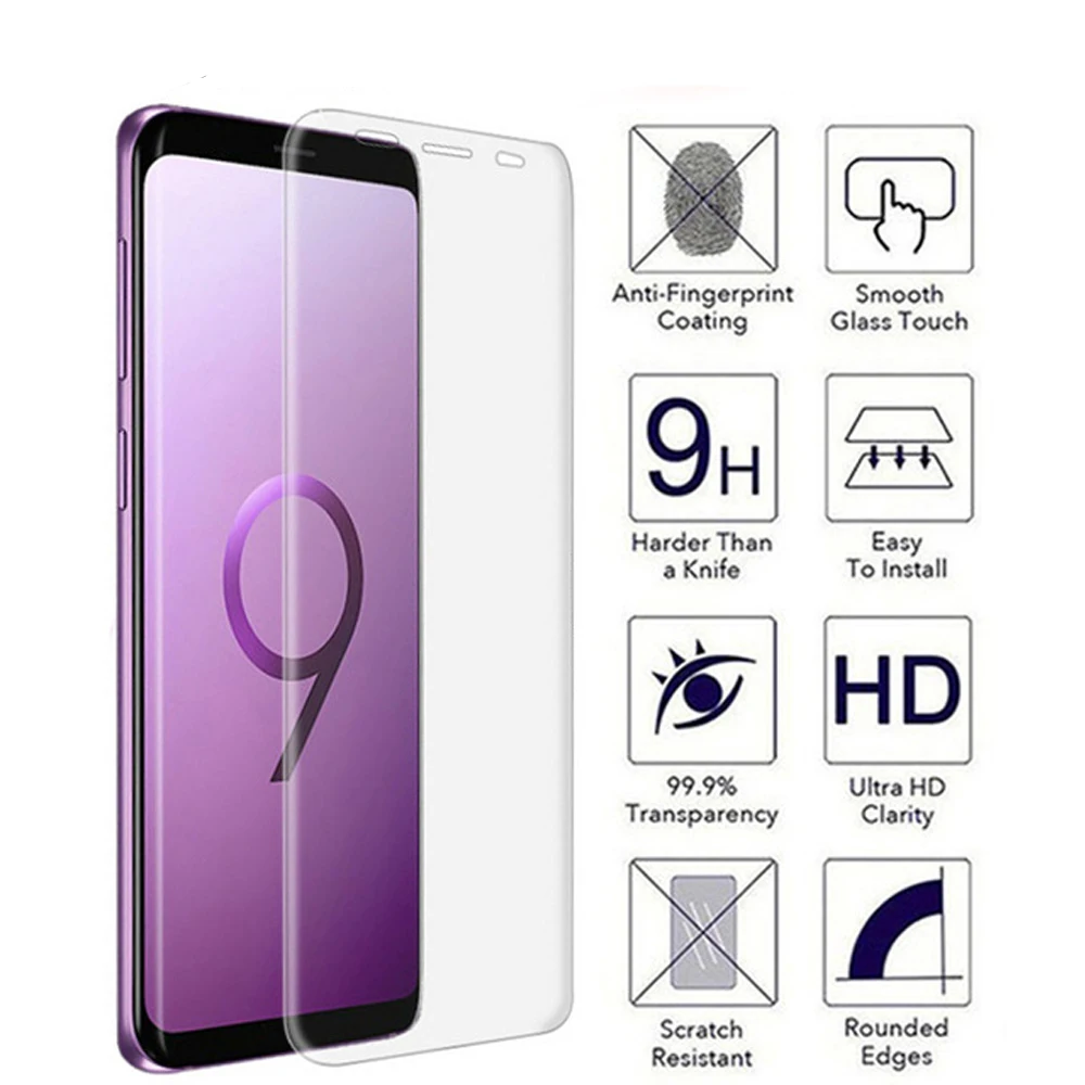 9H для samsung Galaxy note 5 8 9 закаленное стекло Защита экрана телефона на защитная пленка