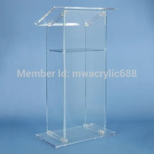 

pulpit furniture Free Shiping High Quality Modern Design Beautiful Cheap Acrylic Lectern acrylic podium plexiglass