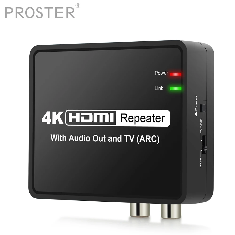PROZOR 4K x 2K HDMI совместимый с конвертер ARC аудио сплиттер адаптер оптический TOSLINK SPDIF +
