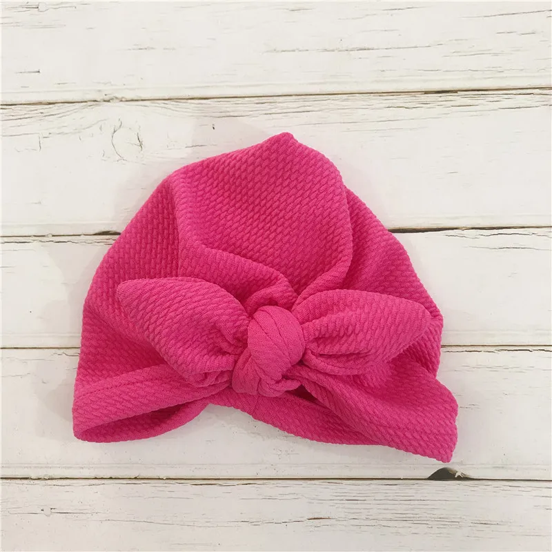 2019 Fashion Baby Hats Rabbit Ears Infant Children Baby Girls Boho Hat Beanie Scarf Turban Head Wrap Cap headscarf