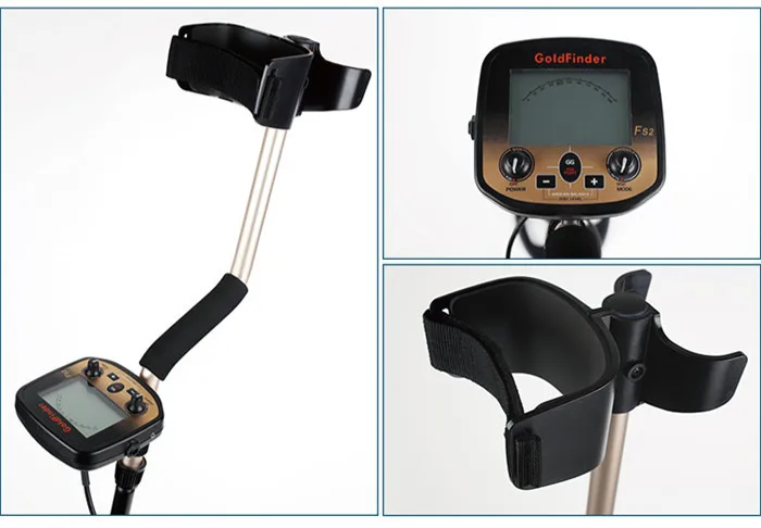 FS2 underground metal detector of high precision liquid crystal display depth of archaeological treasure revealer metal detector