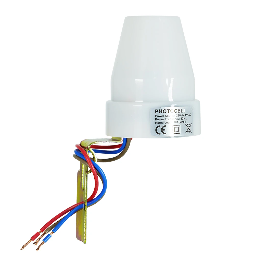 Sensky 220V 240V/AC открытый IP44 фотоэлектрический Сенсор переключатель светильник
