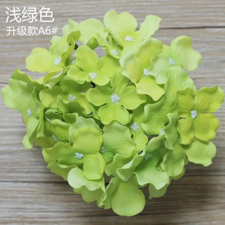 2016 Upscale Artificial Hydrangea Flowers Head Holiday Wedding Decorations DIY Accessories 15CM Diameter 23 Colors Free Shipping | Дом и сад