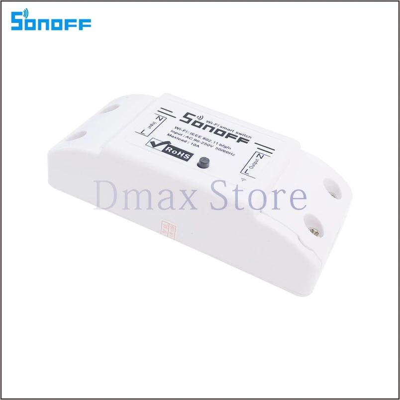 Sonoff умный Wifi переключатель diyбеспроводной пульт дистанционного управления Переключатель Domotica Wifi выключатель света Умный дом управление er работа с Alexa