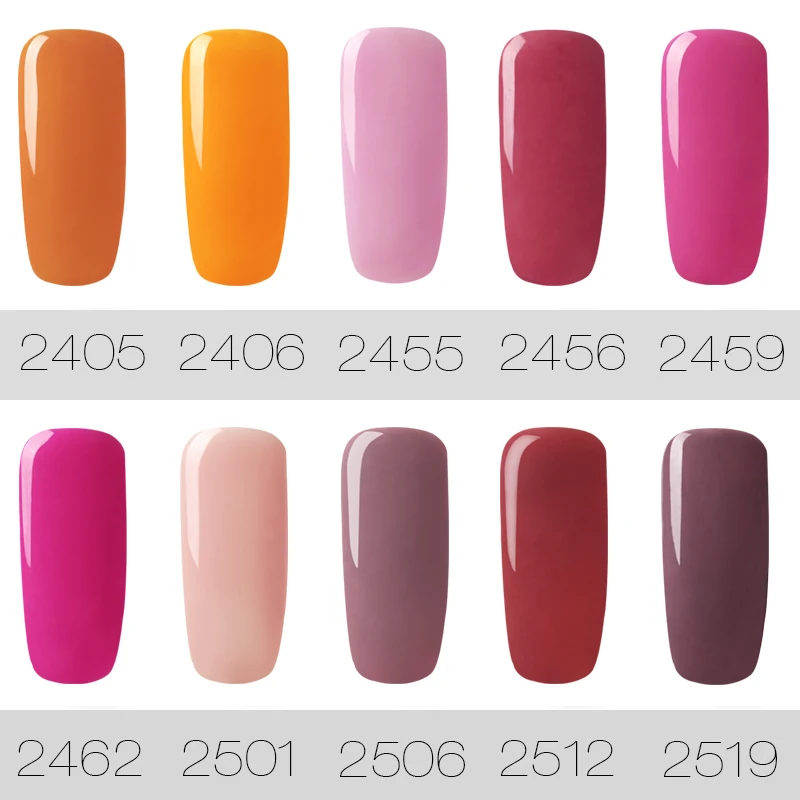 ROSALIND УФ гель для ногтей Набор маникюра полиакрилом полуперманентный гибридные