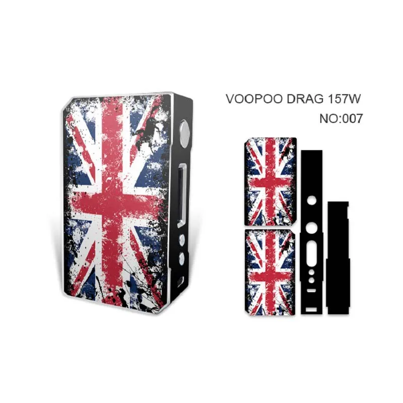 Лидер продаж электронные сигареты наклейки комплект вейпа для VOOPOO перетащите TC