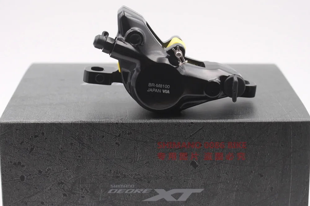 Shimano горные велосипеды DEORE XT тормозной суппорт BR-M8100 с G03A J04C колодки Гидравлический дисковый тормоз XT M8100 суппорт