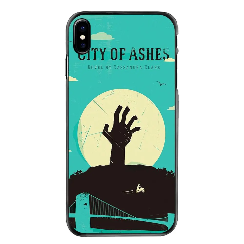 Чехлы для сумеречных инструментов Город костей Shadowhunter Iphone 4 4s 5 5S 5C SE 6 S 7 8 Plus X XR XS Max