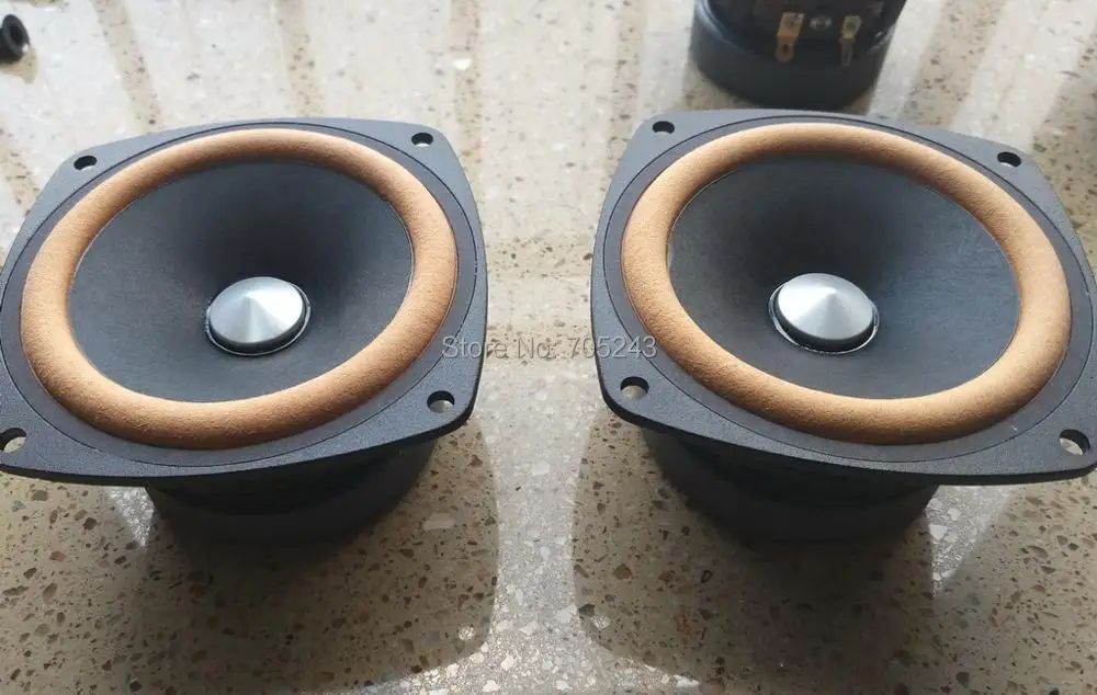 2 шт. Hi Fi 4 дюймовый Полнодиапазонный динамик низкочастотный diatone P410 8 Ом макс. 50