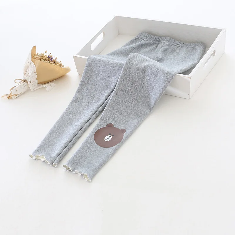 Милые леггинсы для девочек сезон осень зима хлопковые и вельветовые утепленные