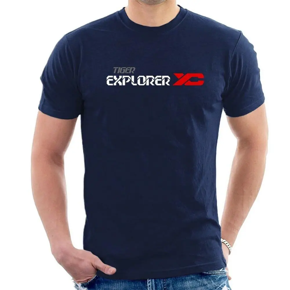 Футболка Tiger Explorer Xc мужская с коротким рукавом дизайнерская тенниска надписью