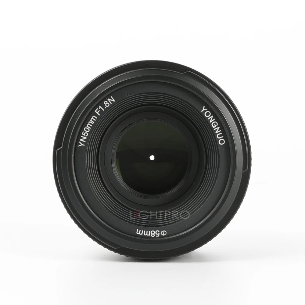 Объектив YONGNUO YN50MM F1.8 с большой апертурой и автофокусом полная Рамка как AF-S 50 мм f1.8 для Nikon D3300 D5300 D5100 D750 камера DSLR