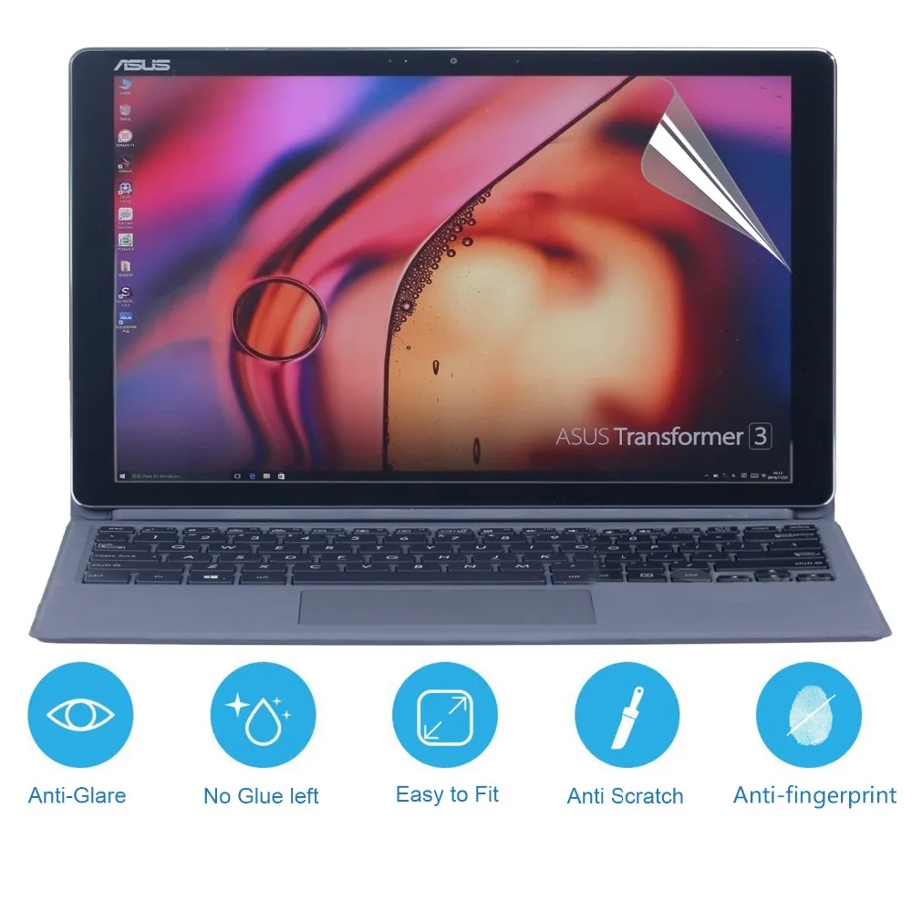 Cartinoe Экран Защитная крышка для Asus Transformer 3 2-в-1 12 6-дюймовый лэптоп планшет с