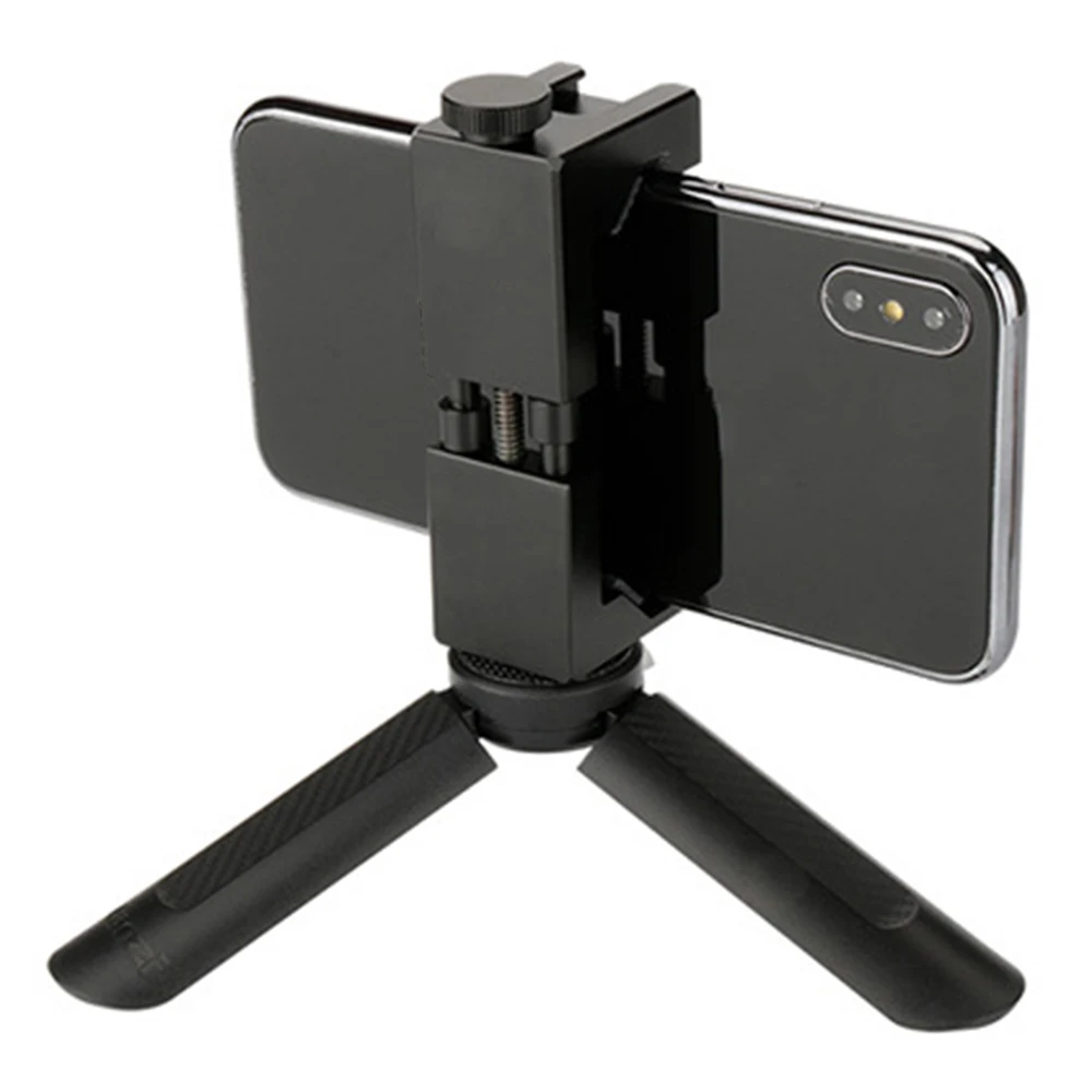 Мини-Трипод с тройным креплением Настольный Штатив винтом 1/4 для DJI OSMO 2 Zhiyun Smooth Feiyu