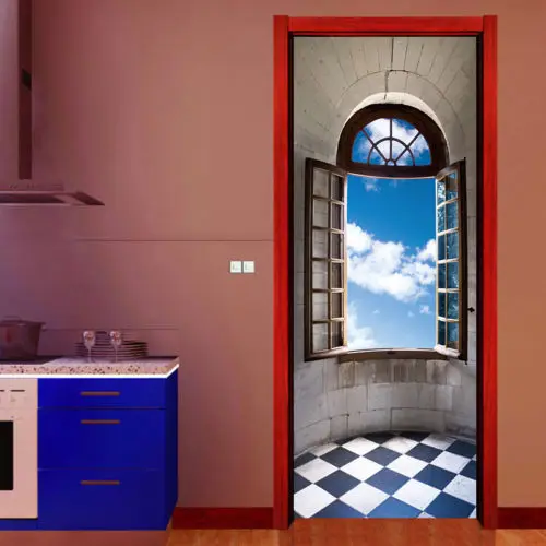 3D стены Стикеры наклейка Книги по искусству Decor Виниловые Съемный росписи Плакат