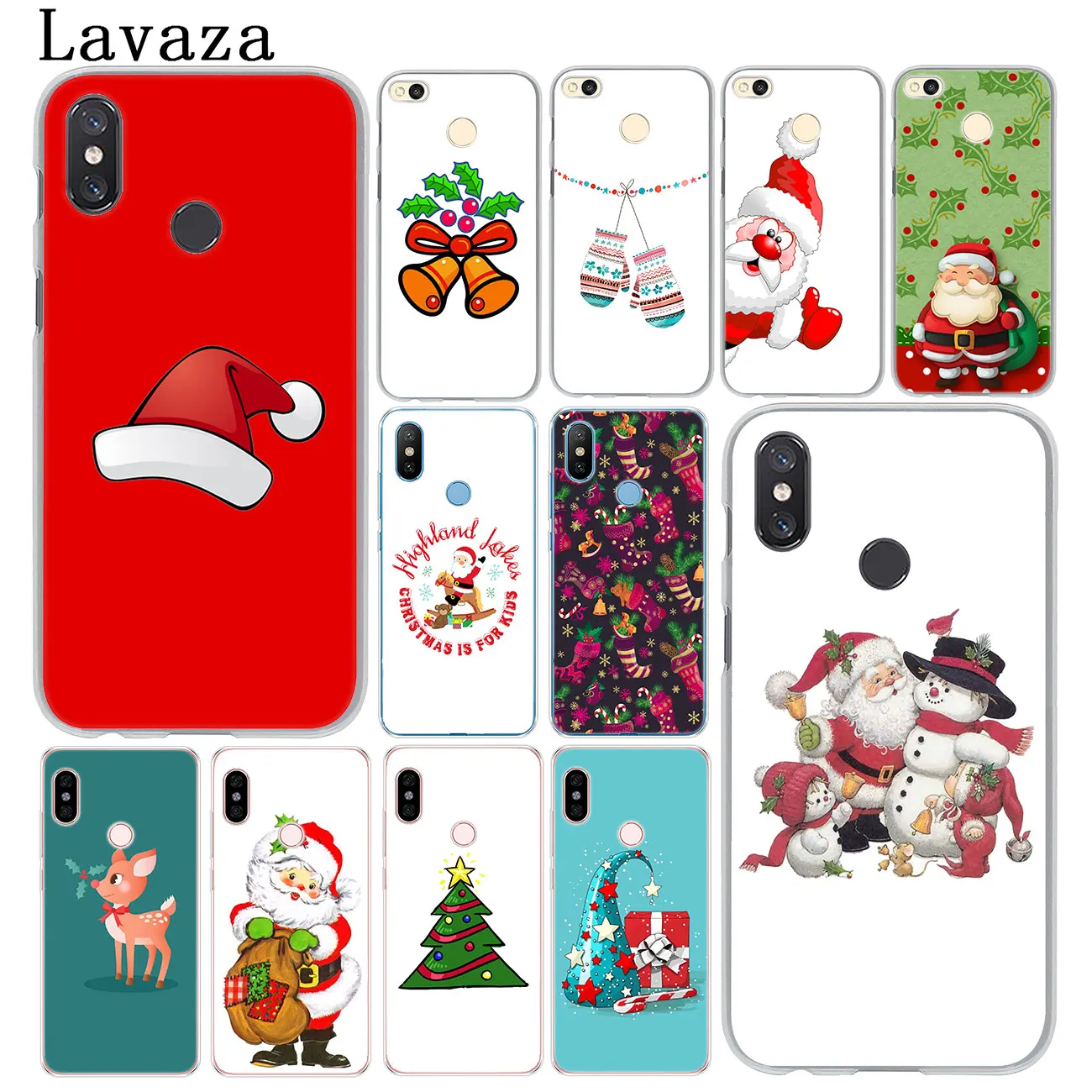 Чехол для телефона Lavaza Merry Christmas new Year donut gift Xiaomi MI 10 9 9T CC9 CC9E A3 Pro 8 SE A2 Lite A1 pocophone f1 6 Mi10 |