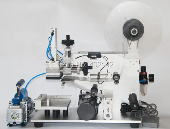 Cheap Price Semi automatic bottle plane labeling machine |
