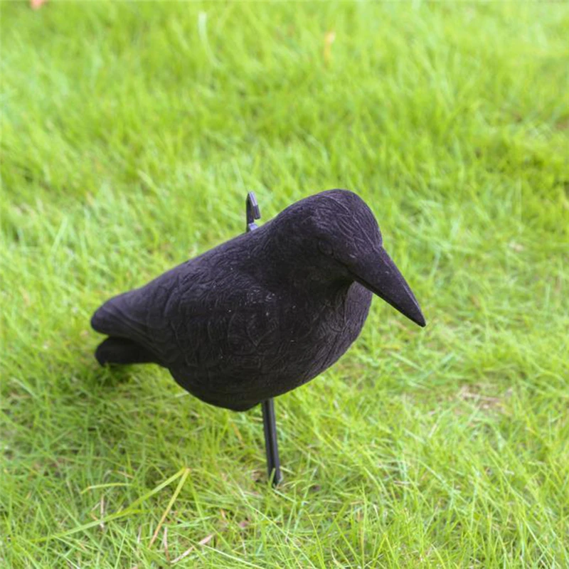 Искусственный Пластик Jet ворона манок стенд Для тела Средства ухода за кожей стоп