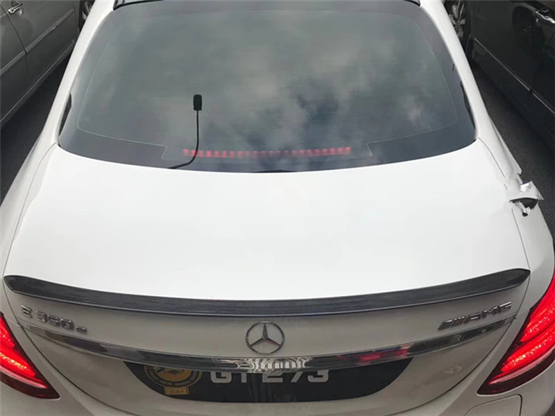 E класс углеродного волокна задний багажник загрузки спойлер крыло для Mercedes Benz W213 E200 E300 E400 E550 E63 AMG Седан 4 двери