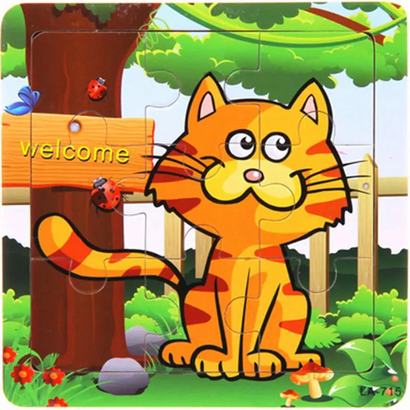 Случайный 1 шт. стильная футболка с изображением персонажей видеоигр паззл