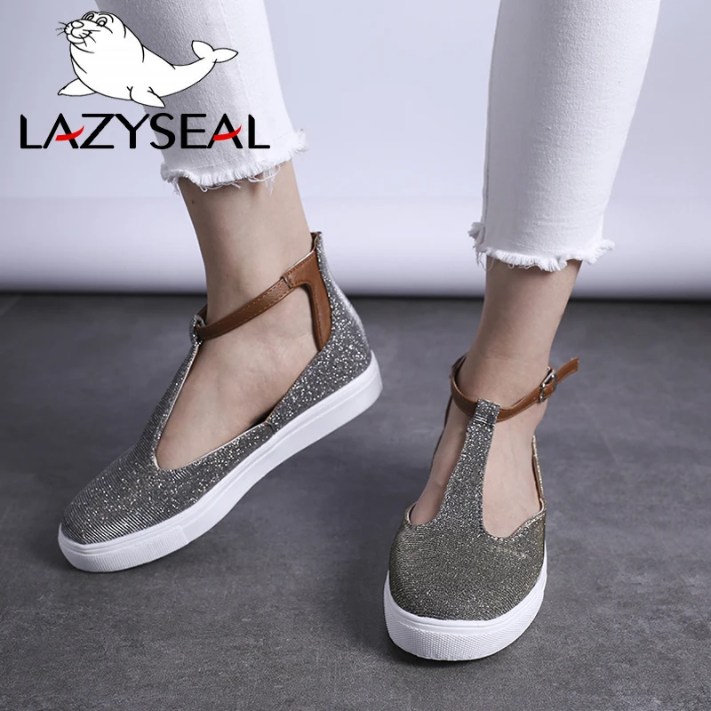 LazySeal Женские туфли лодочки размера плюс спортивная обувь для женщин Сезон весна