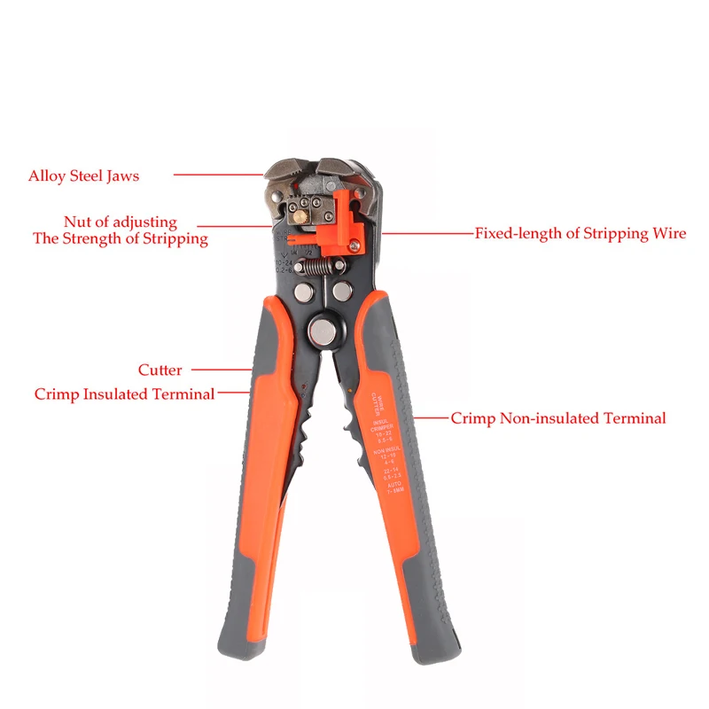 JX1301 кабельный резак для зачистки проводов щипцы автоматические