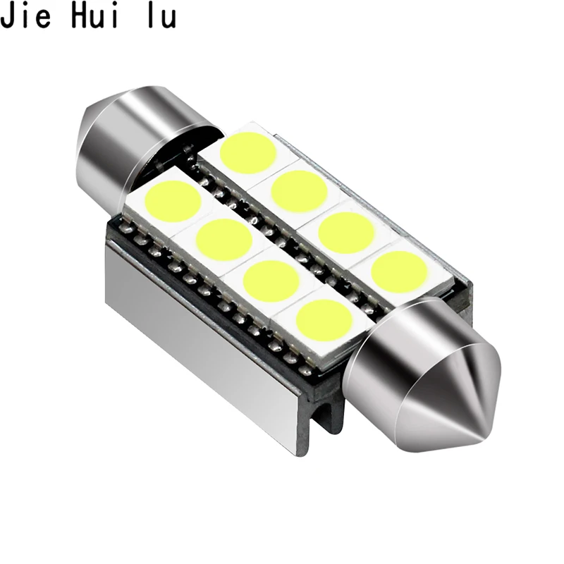 Festoon CANBUS 42 мм светодиодный C5W без ошибок 8 SMD 5050 Светодиодный светильник для салона