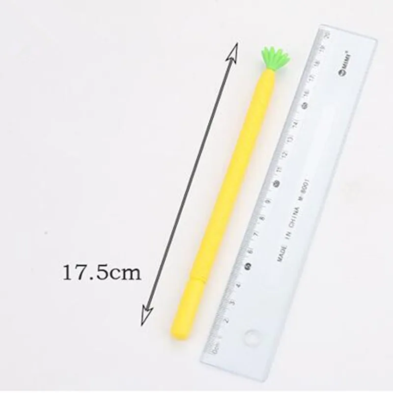 

New Pineapple Gel Pen Students Writing Pens Children Stationery School Pens Halloween Party Favor