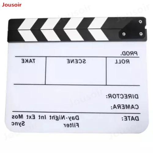 Street photography clappers White slates The film and television studio tent English playing board CD50 T07 | Электроника