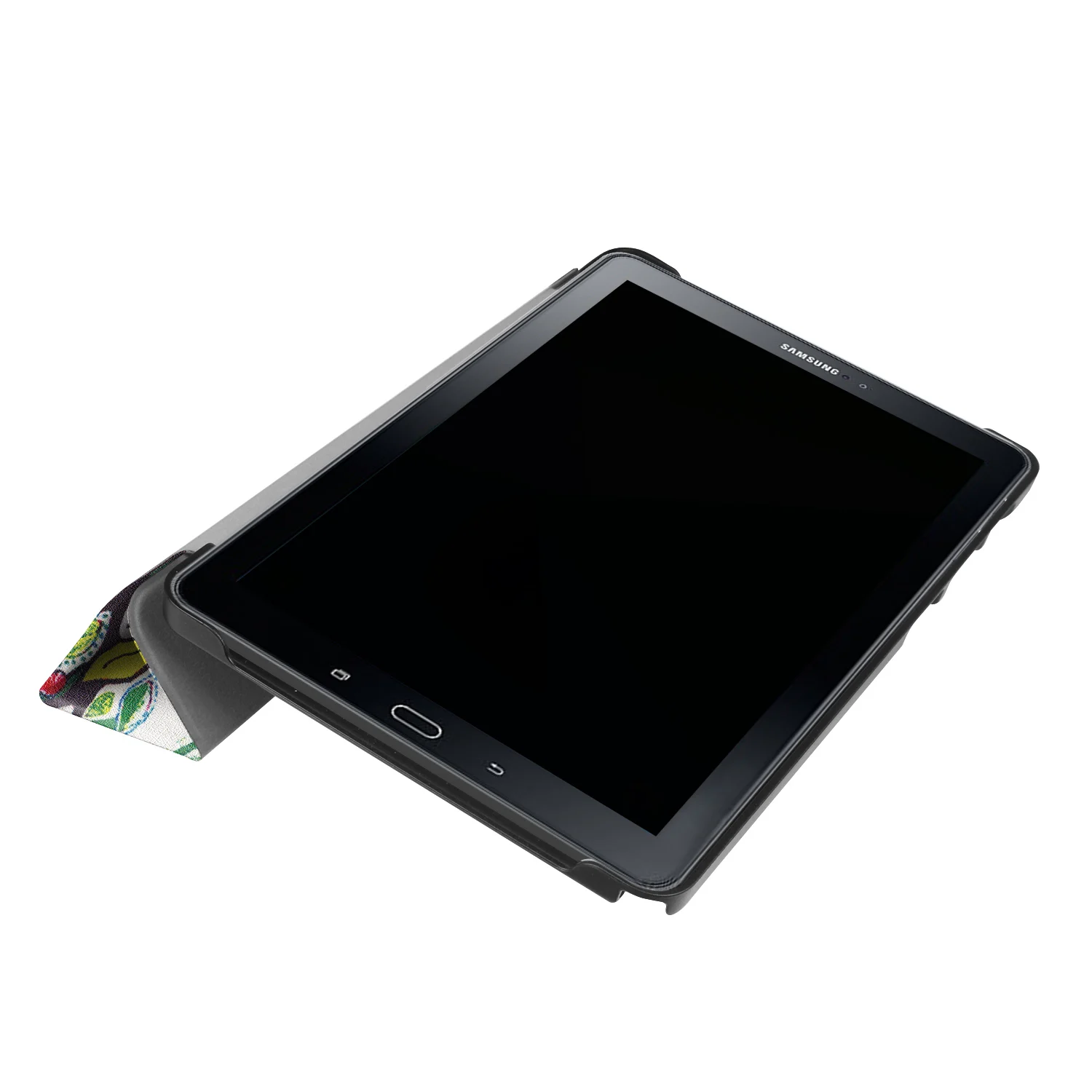 Складной чехол для Samsung Galaxy Tab A TabA A6 10,1 P580 P585 чехол с модным принтом из искусственной кожи+ Бесплатный подарок