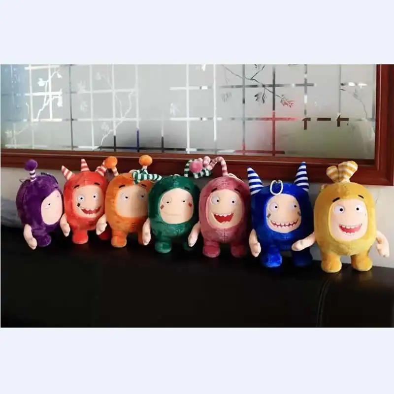 35 см oddbods Ньют buuble pogo Zee Джефф предохранитель пятно плюшевые куклы мягкие игрушки