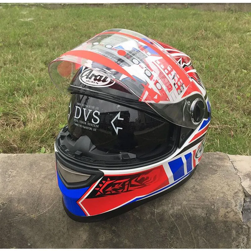 Мотоцикл шлем полный лицо шлем Arai мужской и женский рыцарь теплый всесезонный можно использовать цвет один мощный