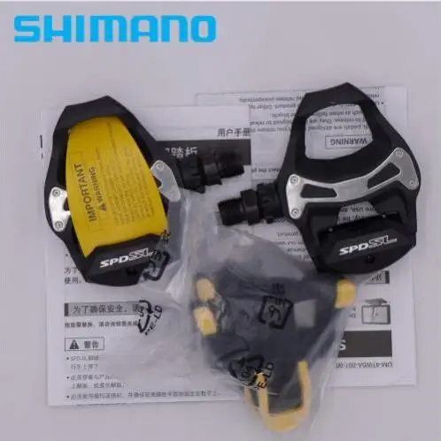 SHIMANO PD R550 SPD SL велосипедные педали с SM SH11 бутсы самоблокирующимся|Педаль